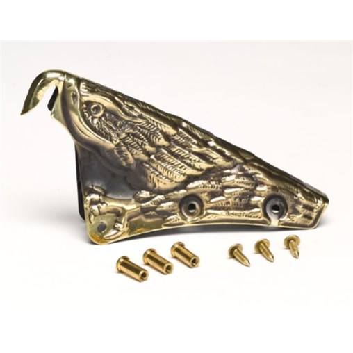 MSA Cairns Carved Brass Eagle 6&#34; Front Holder- 1010 &#38; 1044
