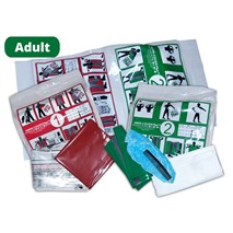 SECUR-ID&#8482; PRE-&#47;POST COMBO DECON KIT