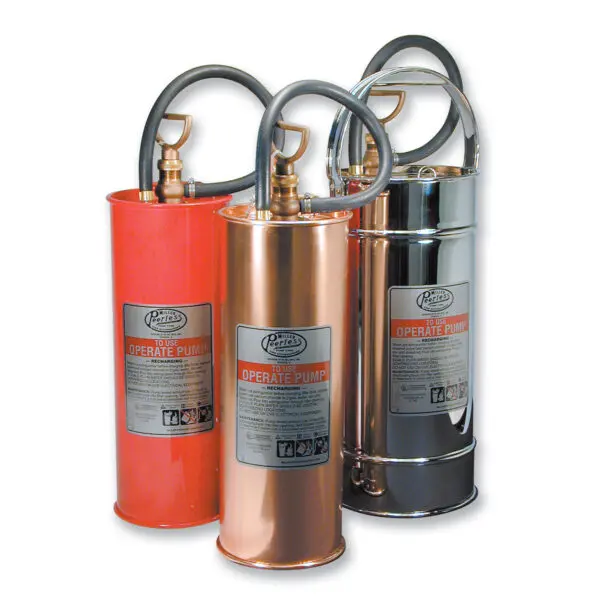 2.5 Gal Galvanized Steel Painted Red
