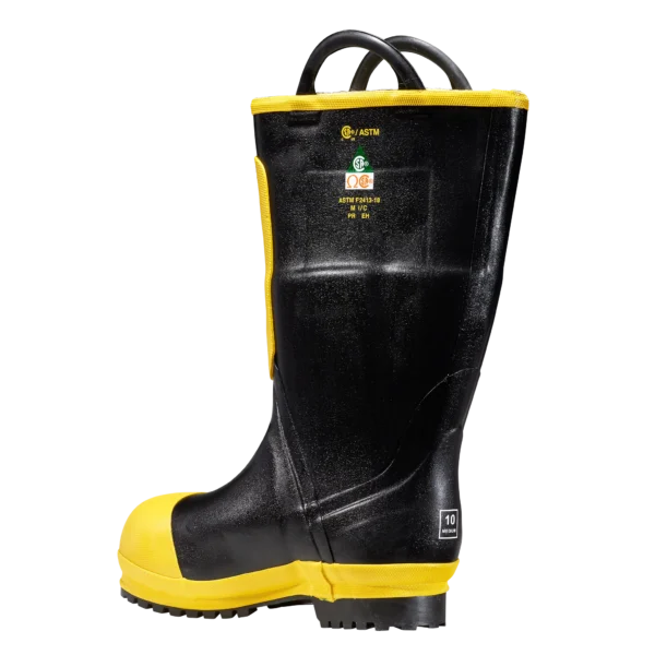 BLACK DIAMOND 16" RUBBER FIREFIGHTER BOOT - Image 2