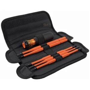 Klein 8-in-1 Insulated Interchangeable Screwdriver Set