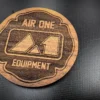 AIR ONE/ MSA WOODEN COASTERS
