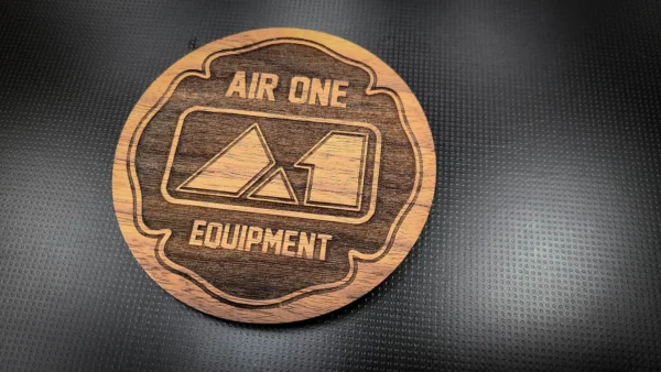 AIR ONE/ MSA WOODEN COASTERS