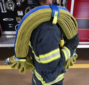 Firefighter Straps 1-3/4" ADJUSTABLE HOSE BUNDLE STRAP KIT (BLUE)