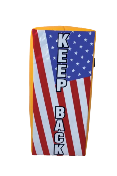 US YELLOW "AMERICAN PROUD" LADDER BOOT / SKULL SAVER