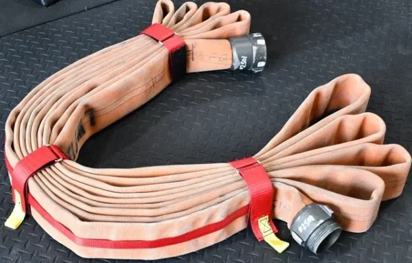 Firefighter Straps 2-1/2" ADJUSTABLE HOSE BUNDLE STRAP KIT (RED)