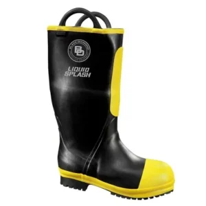 BLACK DIAMOND 16" RUBBER FIREFIGHTER BOOT