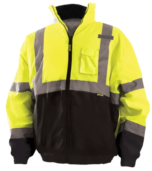 Occunomix Black Bottom Bomber Jacket
