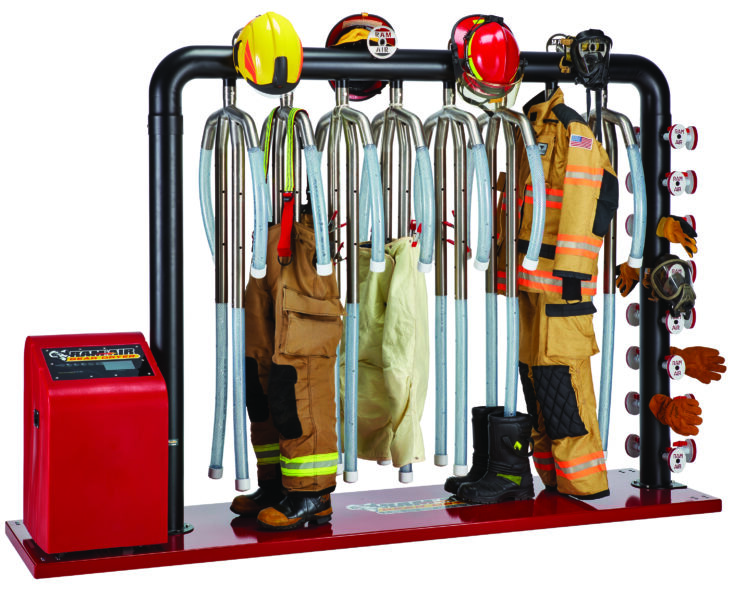 Ram Air: 8-Unit Turnout Gear Dryer