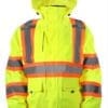 Occunomix Class 3 2-Tone X-Back Breathable Rain Jacket